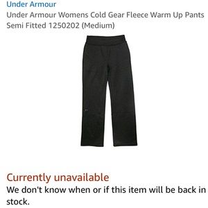Under Armour Women’s Cold Gear Fleece Warm Up Pant